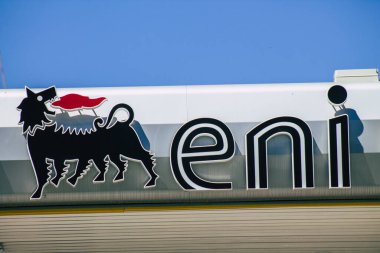 Limasol Kıbrıs Rum Kesimi 24 Mayıs 2020 Kıbrıs Rum Kesimi 'nin Limasol adasındaki sokaklarında ticari bir tabela