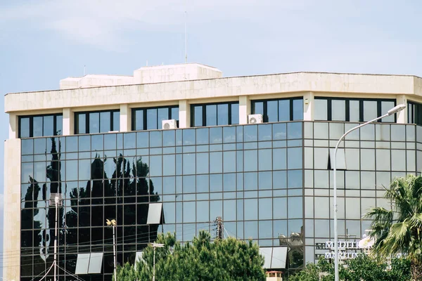 Limassol Kypr Května 2020 Pohled Fasádu Budovy Ulicích Limassolu Kyperském — Stock fotografie