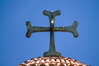 Limasol Kıbrıs Rum Kesimi 26 Mayıs 2020 Kıbrıs Rum Kesimi 'nin Limasol kentindeki Ortodoks Kilisesi