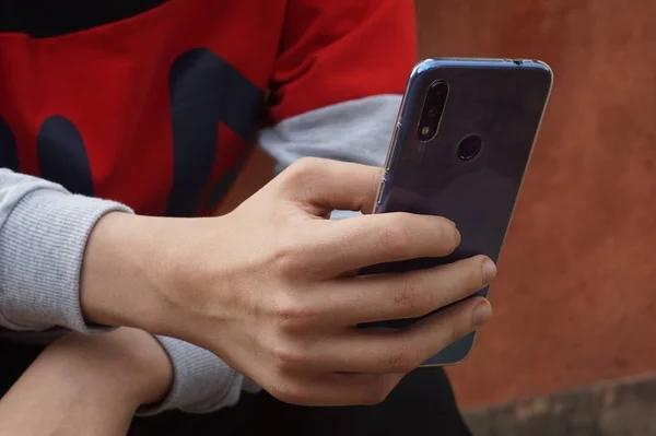 bir akıllı telefon 