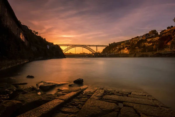 Sunset at Porto — Stock Photo, Image