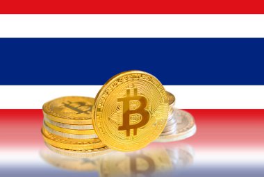 Tayland 'ın Bayrağı, Kripto Para Birimi, Dijital Para Konsepti