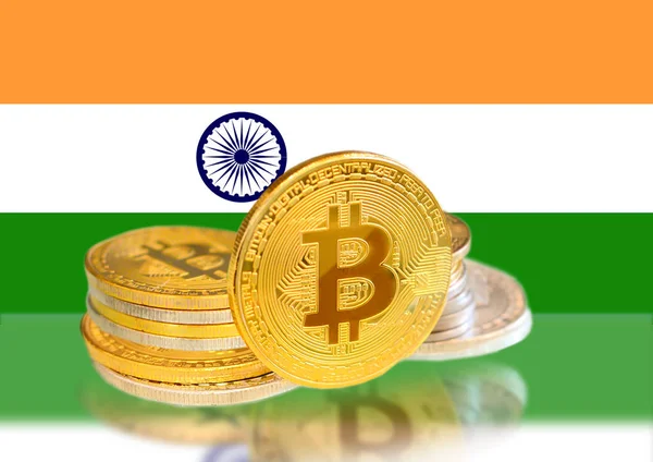 Hindistan 'ın Bayrağı, Kripto Para Birimi, Dijital Para Konsepti