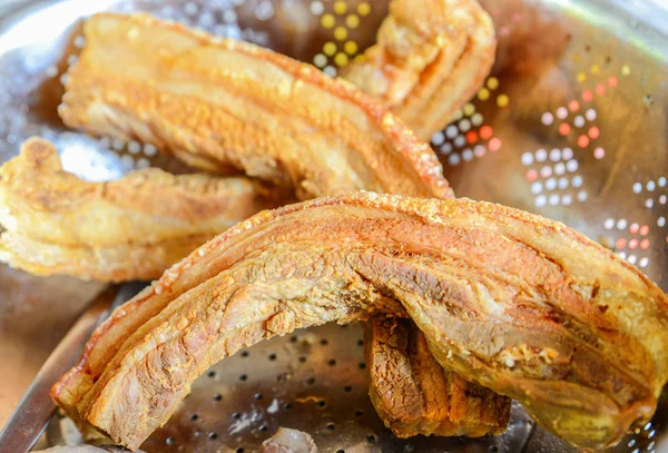 Cerdo crujiente, Comida asiática, Estilo chino — Foto de Stock