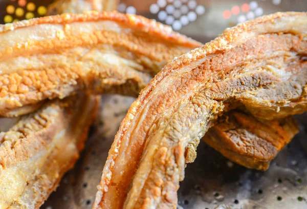 Cerdo crujiente, Comida asiática, Estilo chino — Foto de Stock