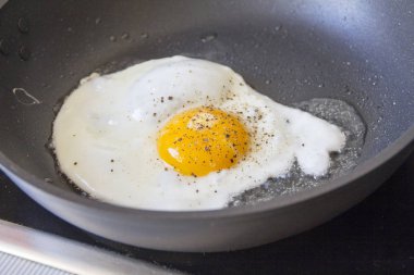 Tavada kızarmış yumurta.