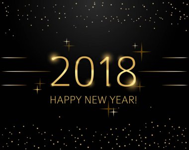 2018 tasarım şablonu tatil tebrik kartı, davet, takvim poster, afiş için