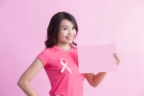 Förebyggande breast cancer koncept — Stockfoto
