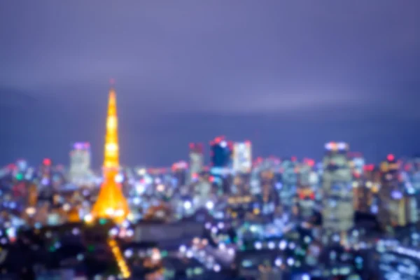 Hermosa TokyoTower y el edificio — Foto de Stock