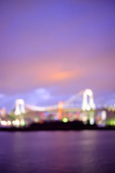 Hermosa foto de Odaiba — Foto de Stock