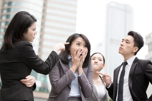 Business people bullying — Stock Photo, Image