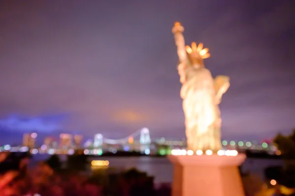 Hermosa foto de Odaiba — Foto de Stock