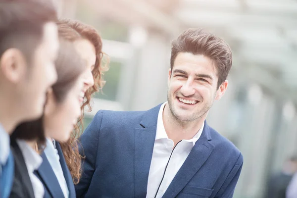 Vergadering van zakenmensen — Stockfoto