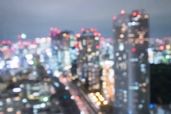 Rozostření bokeh Tokio — Stock fotografie