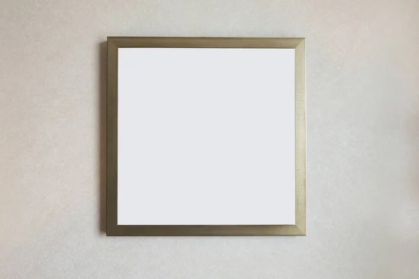 Picture frame on wall — Stock Photo, Image