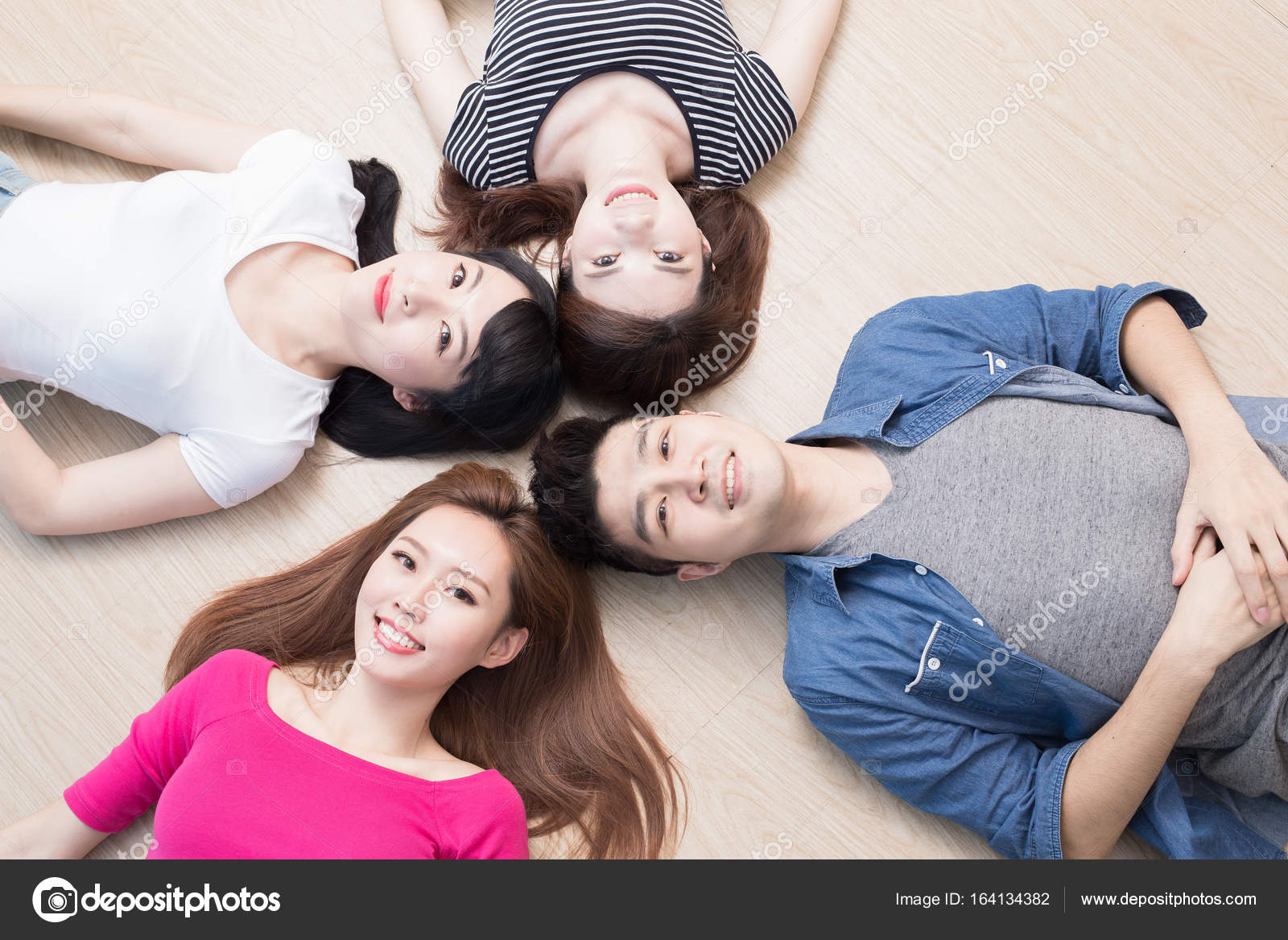 People Lying On Floor Stock Photo C Ryanking999 164134382