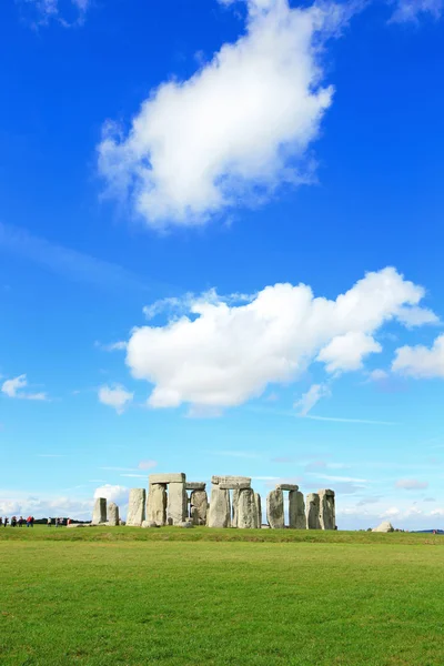 Stonehenge un antiguo monumento prehistórico de piedra — Foto de Stock