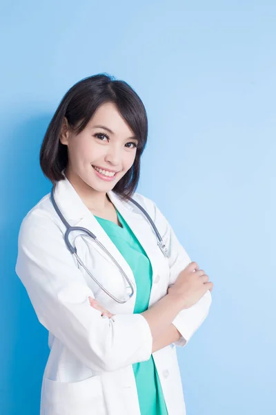 Bellezza donna medico — Foto Stock