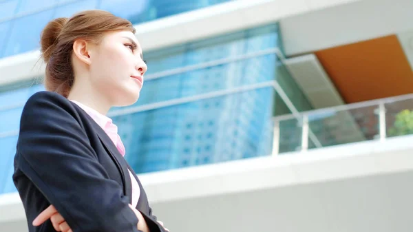 Business woman looking away — Stock Photo, Image