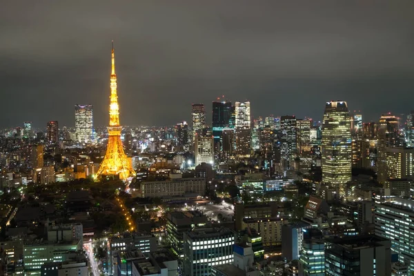 beautiful  Tokyo night scene shot in japan