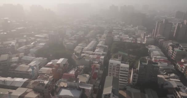 Luchtverontreiniging en smog — Stockvideo