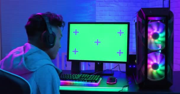 Écran vert pour le jeu Cybersport — Video