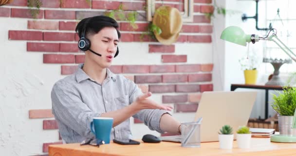 Reunião de vídeo ocorrer erro — Vídeo de Stock