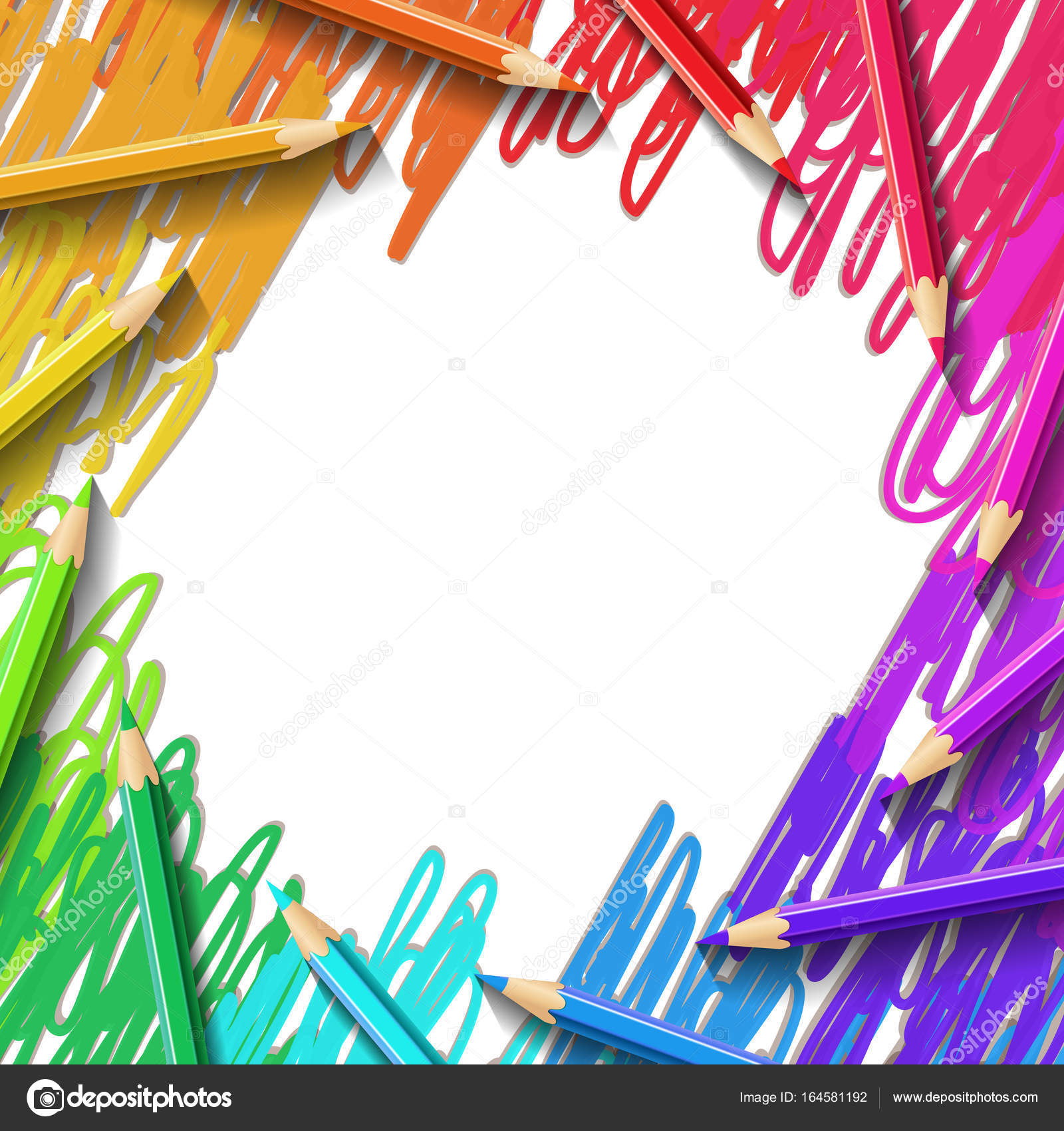 Matite colorate priorit  bassa di disegno — Vettoriali di Binastasia