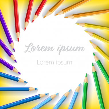 renkli kalemler arka plan