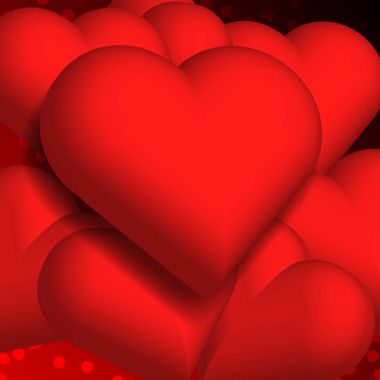 kalpleri arka plan dokusu