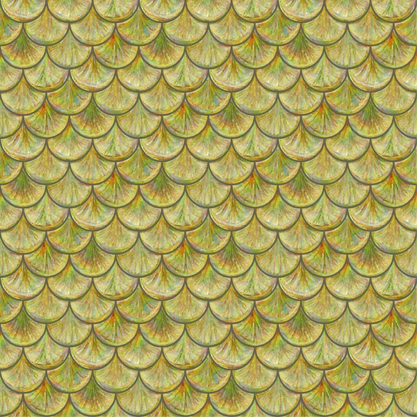 Motif Sans Couture Avec Motif Abstrait Brillant Échelle Poisson Crayon — Image vectorielle