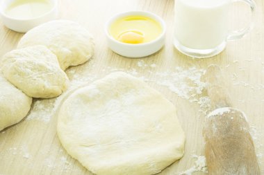 Ev yapımı ekmek hazırlama