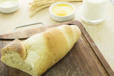 ev yapımı ekmek ile Kahvaltı