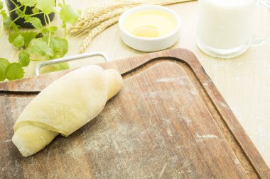 ev yapımı ekmek ile Kahvaltı