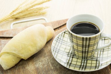 ev yapımı ekmek ile Kahvaltı