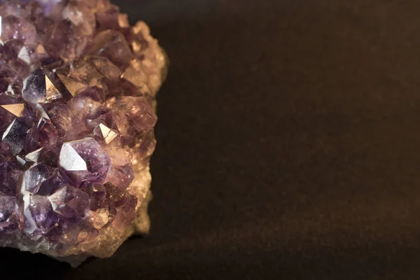 Beautiful amethyst stone — Stock Photo, Image