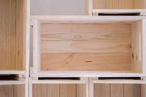 木箱の製造 — ストック写真