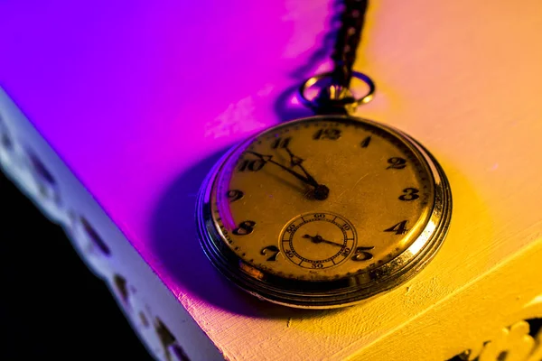 Clock in your details — Stock Photo, Image