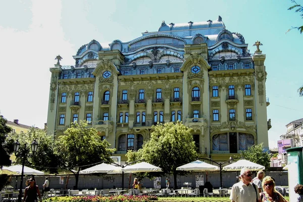 Гостиница в Одессе на Дерибасовской — стоковое фото