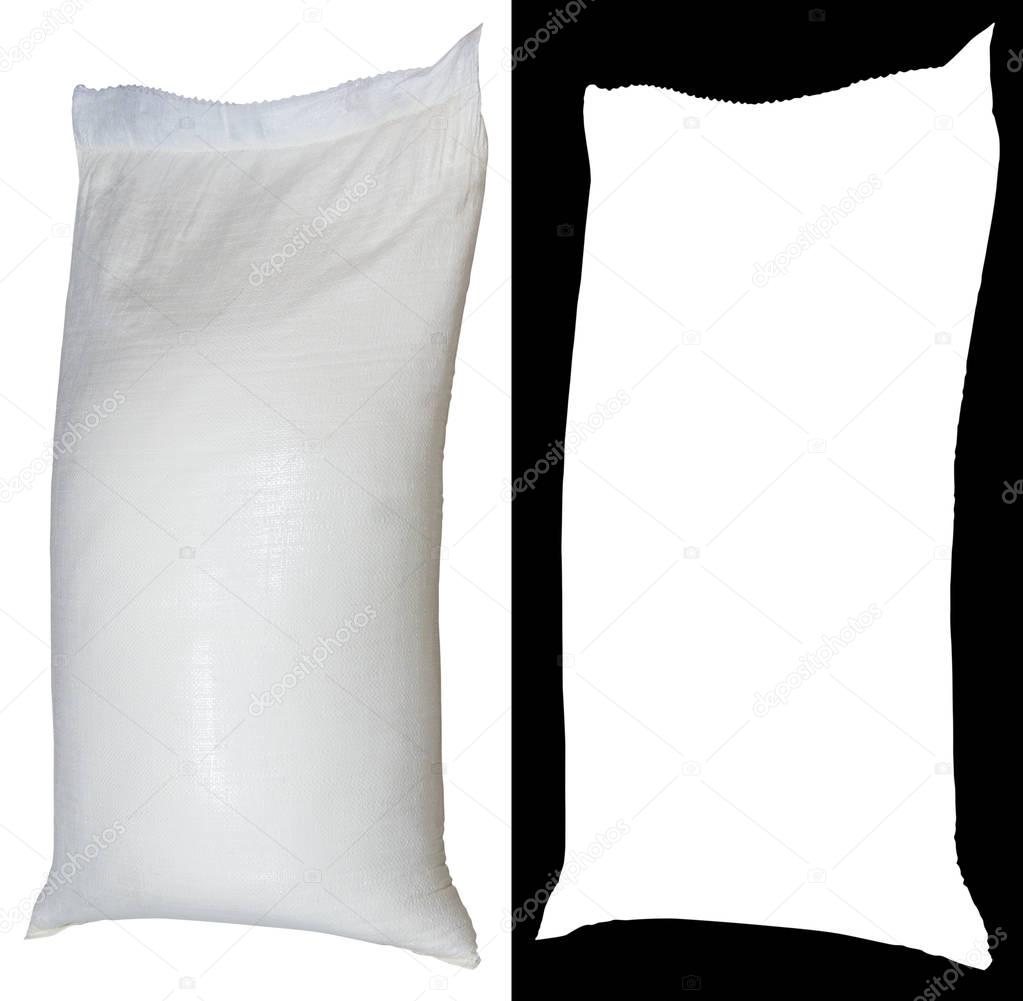 Bag of flour from polypropylene, 50 pounds, with alpha channel