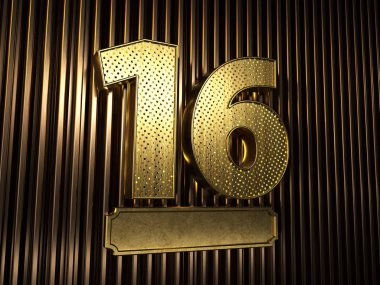 16 numara (on altı numara) ve küçük delikli