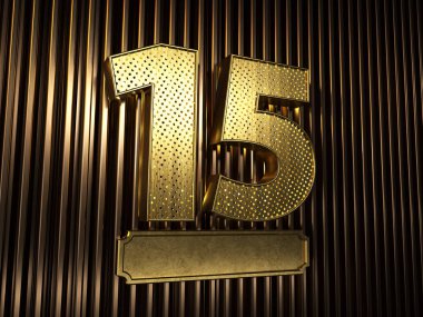 15 numara (on beş numara) ve küçük delikli