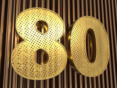 80 numara (seksen numara) ve küçük delikleri var