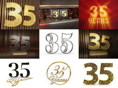 35 'inci yıl kutlaması.