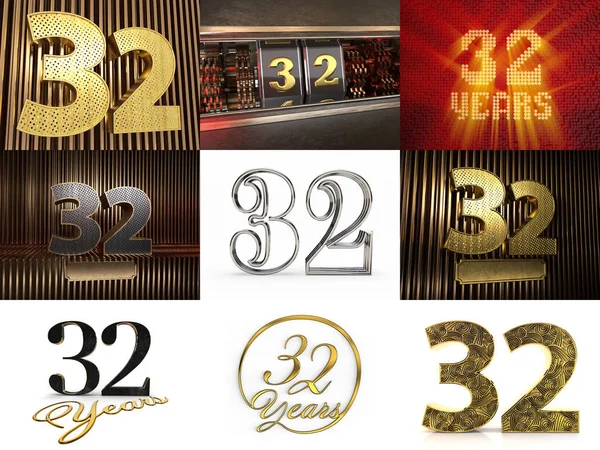 32 'nci yıl kutlaması.