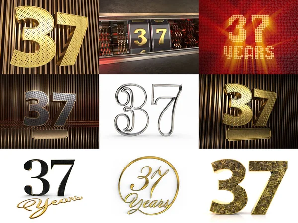 37 'nci yıl kutlaması.