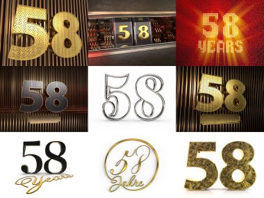 58. Yıl kutlaması.