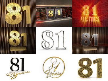 Seksen birinci yıl kutlaması.