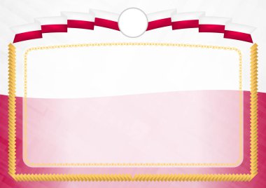 Grönland ulusal bayrağıyla yapılan sınır.