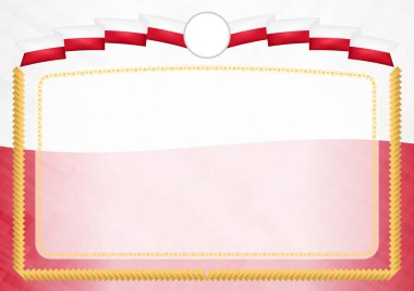 Malta ulusal bayrağıyla yapılan sınır.